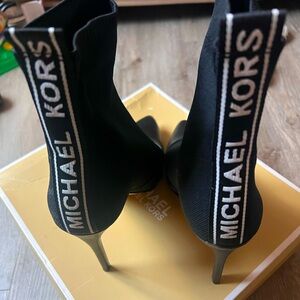 Michael Kors Black Vickie Boots